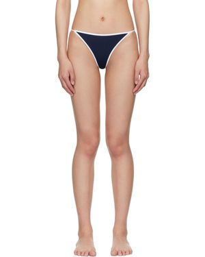 Sporty & Rich Kate Bikini Bottom - Black