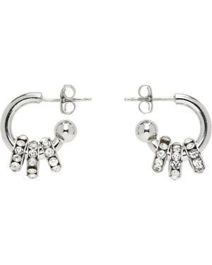 Justine Clenquet Daisy Earrings - Black