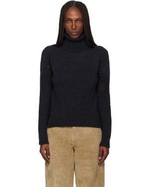 Our Legacy Cage Rollneck Turtleneck - Black
