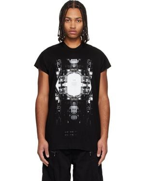 Julius Europa Graphic Sleeveless T-Shirt - Black