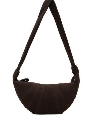 Lemaire Medium Croissant Bag - Black