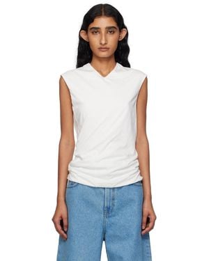 6397 High V Tank Top - Black