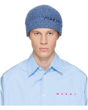 Marni Wool Beanie - Blue