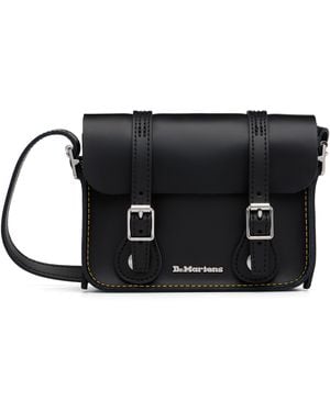Dr. Martens 7 Inch Leather Crossbody Bag - Black