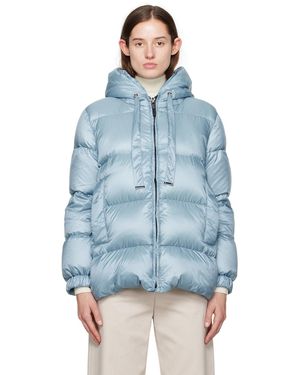Max Mara The Cubeコレクション ブルー Seia ダウンジャケット