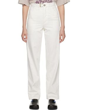 Objects IV Life Baggy Jeans - White