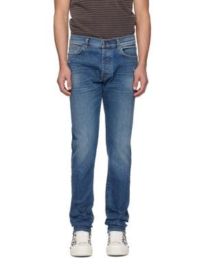 Amiri Stack Jeans - Blue
