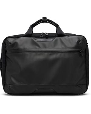 master-piece Progress Coating 3Way Briefcase - Black