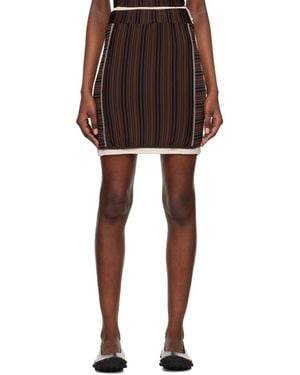 Sunnei Doppia Mini Skirt - Black
