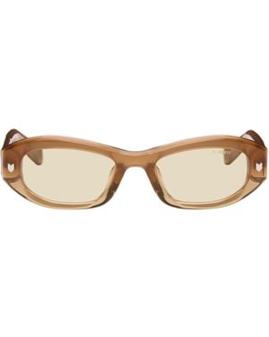 Maison Kitsuné Tan A. Society Edition Ming Sunglasses - Black