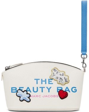 Marc Jacobs 'the Sticker Patch Beauty' Pouch - Gray