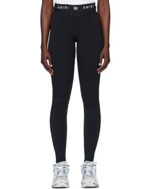 Amiri ブラック Ma シームレス レギンス