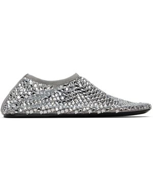 Christopher Esber Minette Bezeled Flats - Black