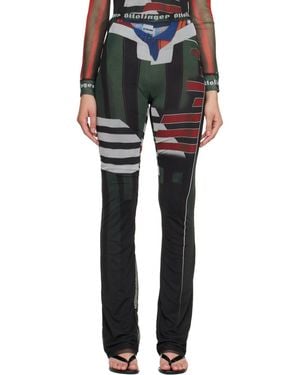 OTTOLINGER Mesh Lounge Pants - Black