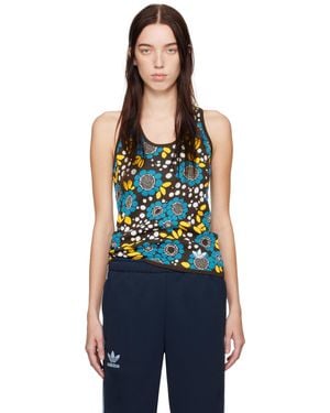 Wales Bonner Adidas Originals Edition Floral Knit Tank Top - Multicolour