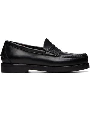 Visvim Fabro-Folk Loafers - Black