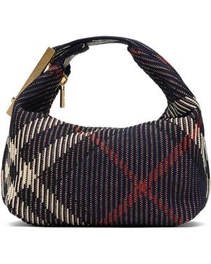 Burberry Mini Peg Duffle Bag - Blue
