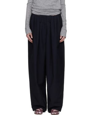 OPEN YY Full Gather Pants - Black