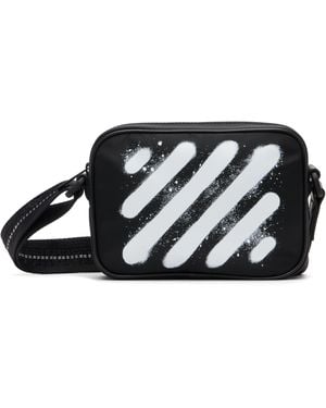 Off-White c/o Virgil Abloh ブラック Diagonal Spray カメラバッグ
