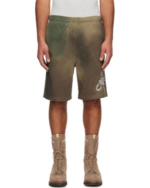 Aape By A Bathing Ape Short De Survêtement Kaki - Multicolore