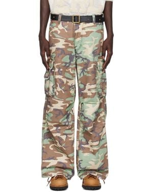 ERL Camo Cargo Trousers - Multicolour