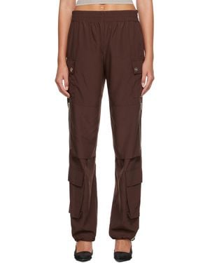 Dion Lee Pocket Overalls Casual Trousers - Brown