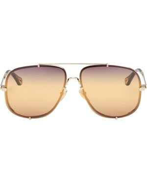 Chloé Ivy Sunglasses - Brown