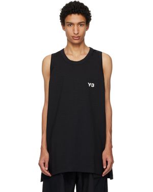 Y-3 Elegant Basketball Jersey Tank Top - Black