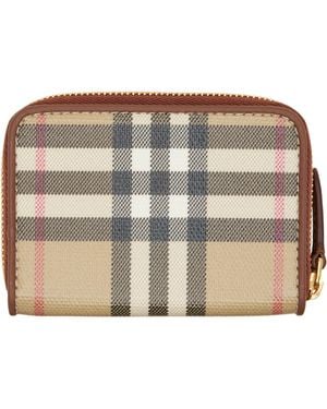 Burberry Check Coin Pouch - Multicolour