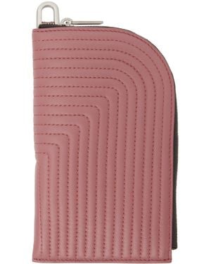 Rick Owens Neck Wallet - Pink