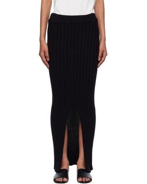 Baserange Macau Midi Skirt - Black