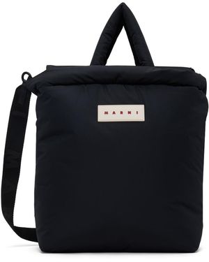 Marni Puff E/w トートバッグ - ブラック