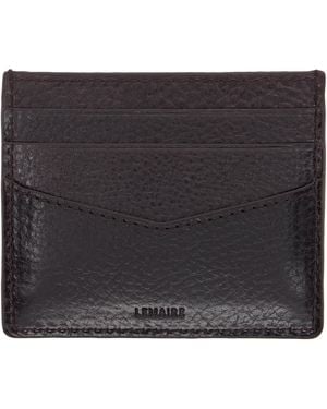 Lemaire Gear Card Holder - Black