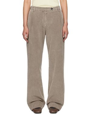 mfpen Corduroy Trousers - Natural