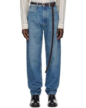 Hed Mayner Faded Jeans - Blue