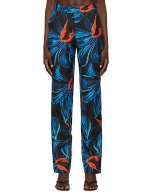 Louisa Ballou Blue Cruise Pants