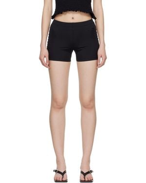 Vetements Push-Up Yoga Shorts - Blue