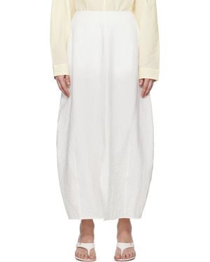 TOTEME ネイビー パラシュート マキシスカート ブラック | Lyst