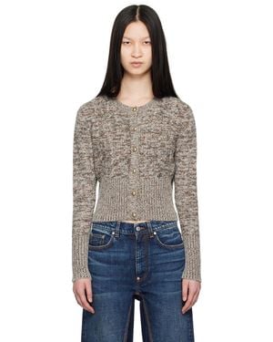 Stella McCartney クルーネック カーディガン - ブラック