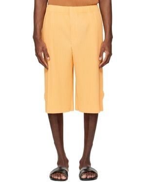 Homme Plissé Issey Miyake Wear Or Wrap Shorts - Natural