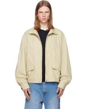 Calvin Klein Donald Bomber Jacket - Natural