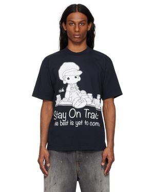 ONLINE CERAMICS Precious Moments 'Stay On Track' T-Shirt - Black