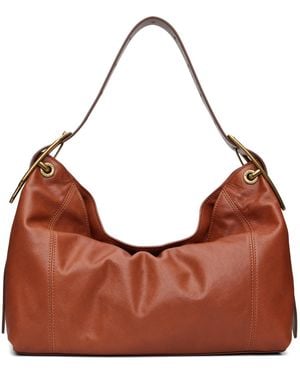 DIESEL D-Line Shoulder Bag - Brown