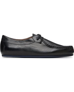 Jil Sander Derbys Noirs À Laçage