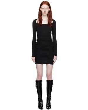Dion Lee Ventral Minidress - Black
