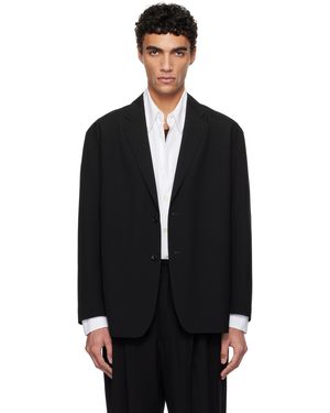 N. Hoolywood Veston Façon Costume Noir