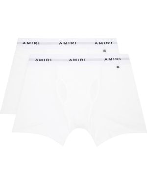Amiri Two-Pack Boxer Briefs - White