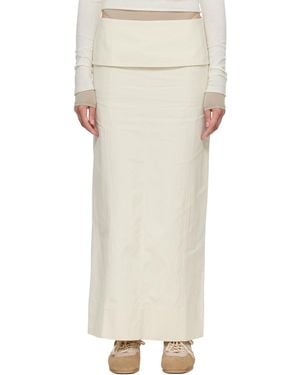 Belle Anna Off- Helia Maxi Skirt - Natural