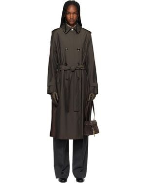 Our Legacy Origami Trench Coat - Black