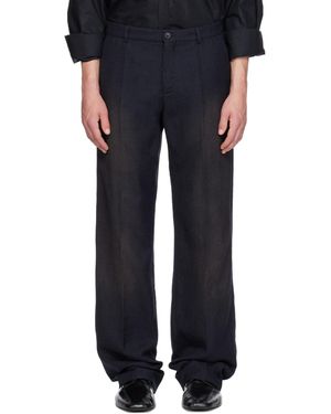Balenciaga Faded Tailo Trousers - Blue